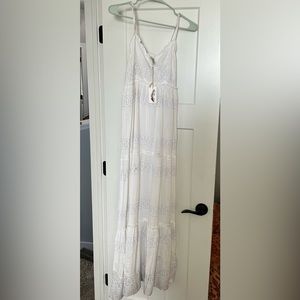 White eyelet Jessica Simpson dress